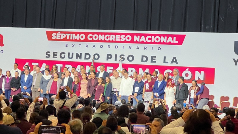 Morena renueva este domingo su dirigencia nacional 