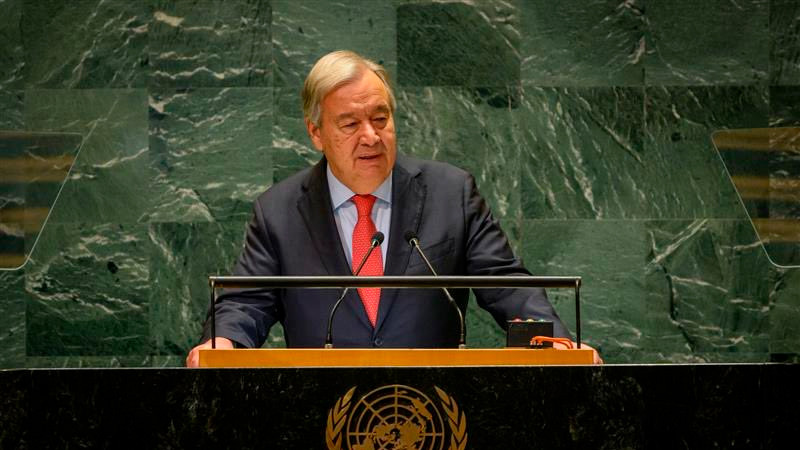 "No podemos seguir así", advierte ONU sobre situación actual del mundo 