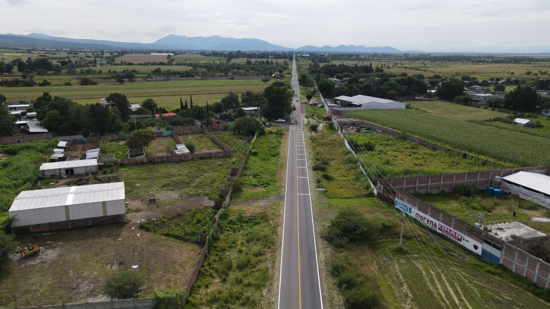 Luis Navarro y Rogelio Zarazúa inauguran la rehabilitación del tramo carretero la Cinta-Santa Ana Maya