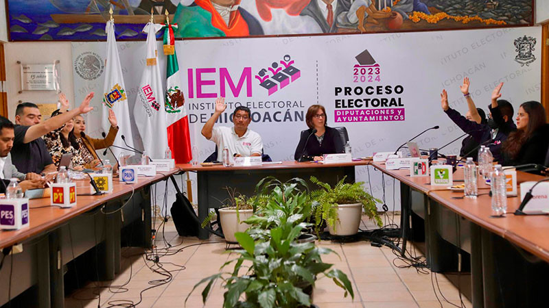 Aprueba el IEM calendario electoral para el proceso electoral extraordinario de Irimbo, Michoacán 