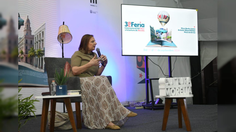 Embajadora de Serbia engalana la Feria Internacional del Libro y la Lectura de Morelia