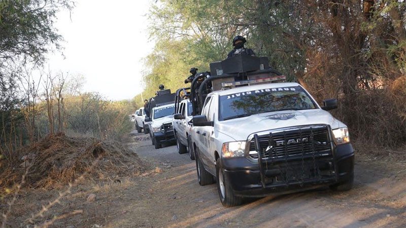 Guardia Nacional y Ejército Mexicano aseguran material bélico en Sonoyta, Sonora