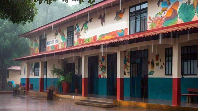  Amplía SEE Michoacán número de municipios donde se suspenden clases por huracán 