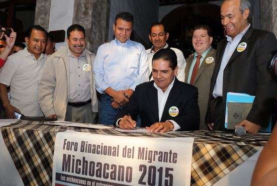 Migrantes michoacanos, actores fundamentales para el Nuevo Comienzo de Michoacán con Silvano: PRD 