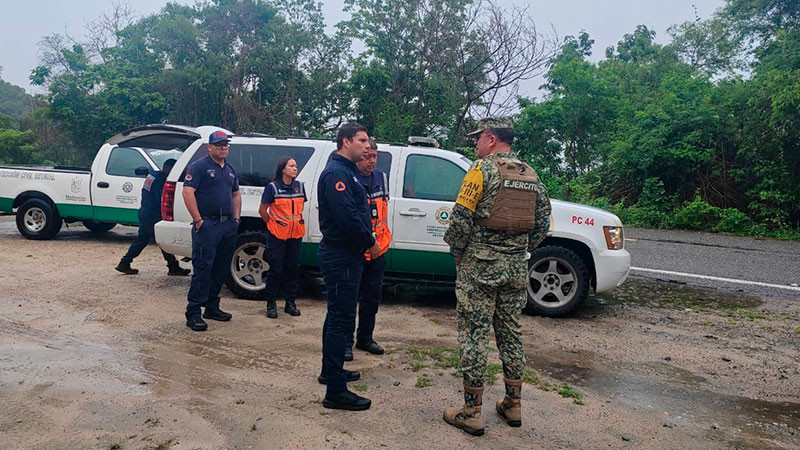 Vigilancia permanente ante el paso del huracán John: PC Michoacán