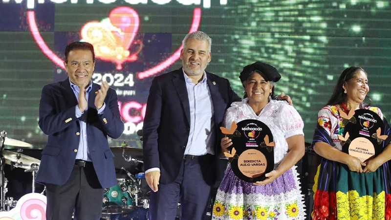 Agradece Bedolla a revista México Desconocido entrega de premios Lo Mejor de Michoacán 