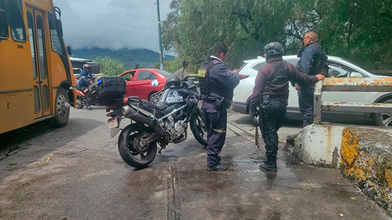 Muere niño de 4 años arrastrado por la corriente del río en Morelia, Michoacán 