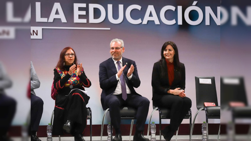 Con gobierno de AMLO Michoacán cimentó la transformación educativa: SEE