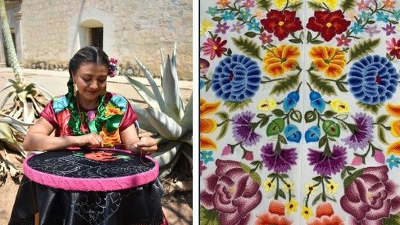 Claudia Sheinbaum lucirá vestido bordado a mano por artesana de Oaxaca en su toma de protesta 