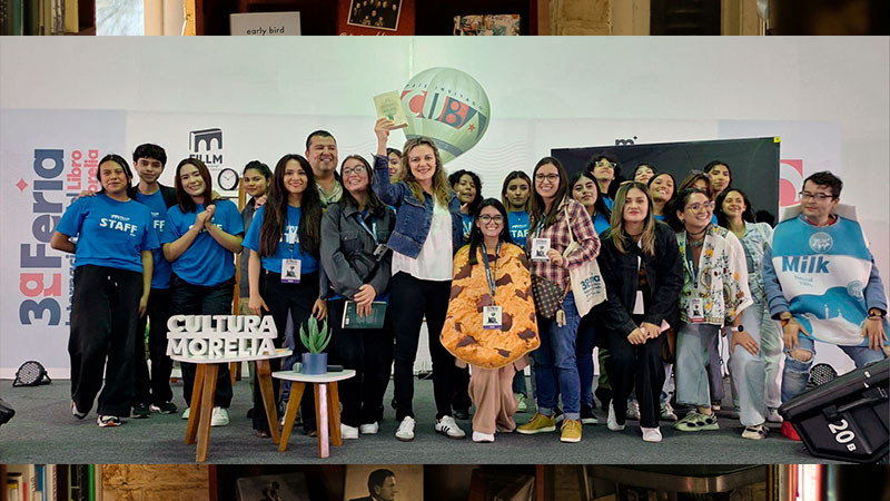 Superando expectativas, concluye III Feria Internacional del Libro y la Lectura de Morelia 