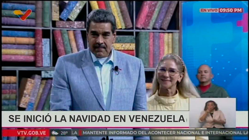 Se adelanta la Navidad en Venezuela por decreto de Nicolás Maduro  