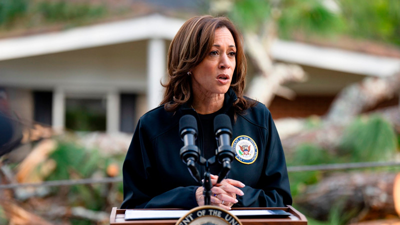 Kamala Harris felicita a Sheinbaum por su investidura 