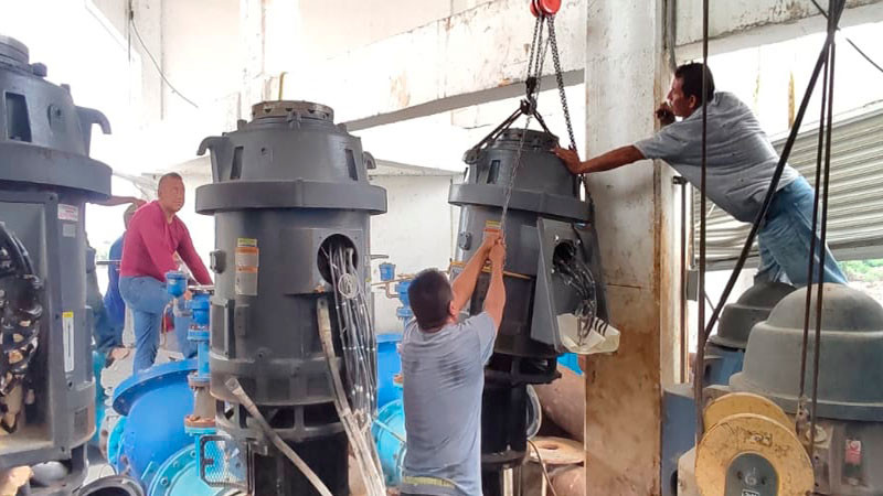 Inician trabajos de rehabilitación de agua potable en Acapulco, Guerrero  