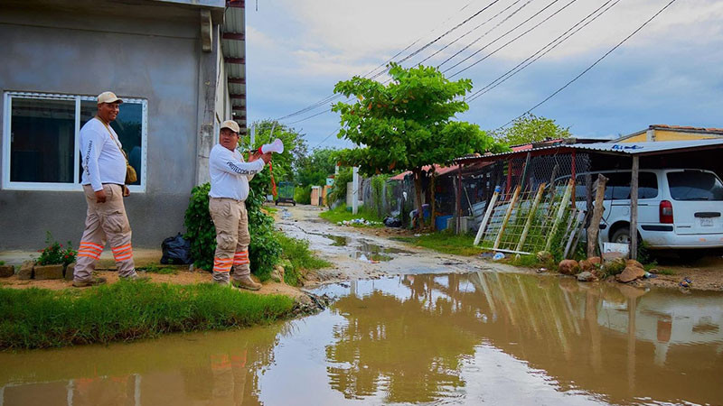 Chiapas en alerta por lluvias de la Depresión Tropical Once-E 