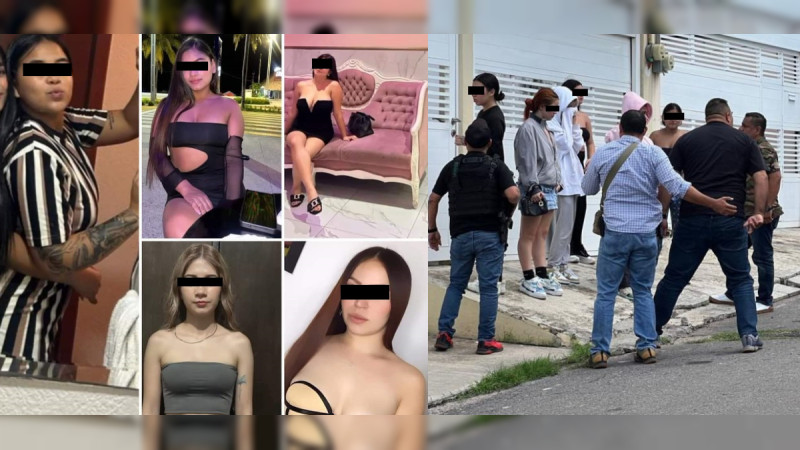 Desmantelan red de trata de colombianas en Veracruz: Supuesta funcionaria las contrató como modelos y las prostituyó; rescatan a 6 y detienen a una 