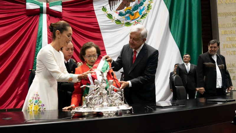 Claudia Sheinbaum lamenta muerte de Ifigenia Martínez 