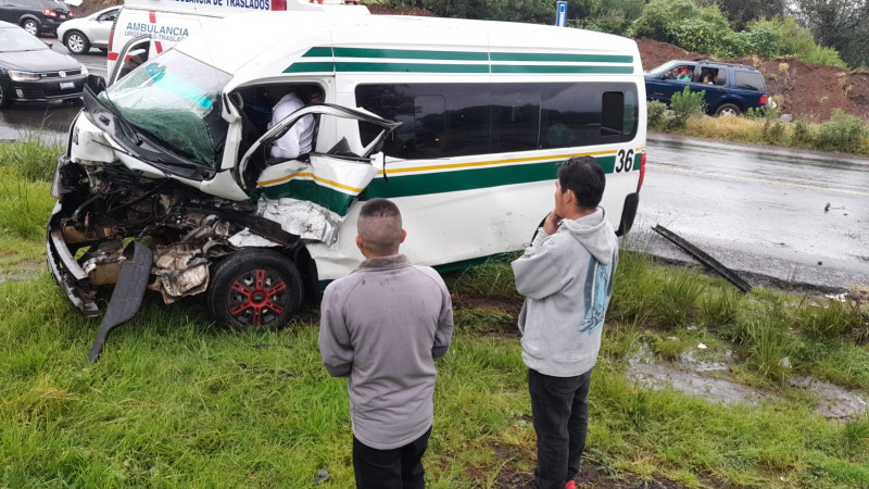 Michoacán: Choque en la carretera Pátzcuaro – Opopeo deja un saldo de 8 heridos 