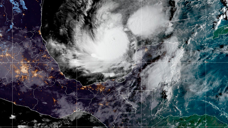 Huracán 'Milton' evoluciona a categoría 3; activan alerta en Yucatán y preparan evacuaciones en Florida 