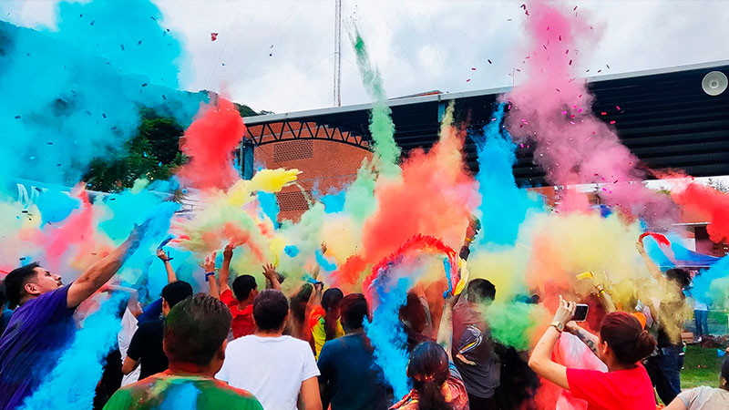 Realiza SESA la carrera Color Young en el municipio de Jalpan, Querétaro  