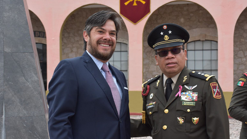 Cesmich y ejército refrendan compromiso cívico de colaboración 