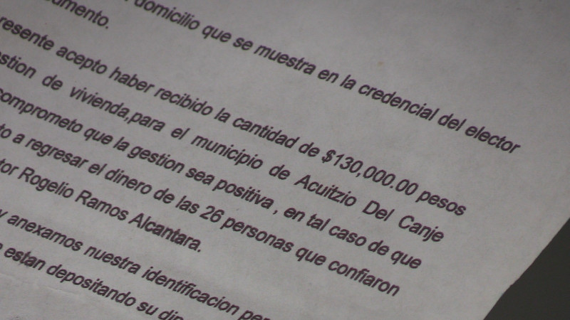 Con 40 millones de pesos, defraudan a personas de escasos recursos en Michoacán