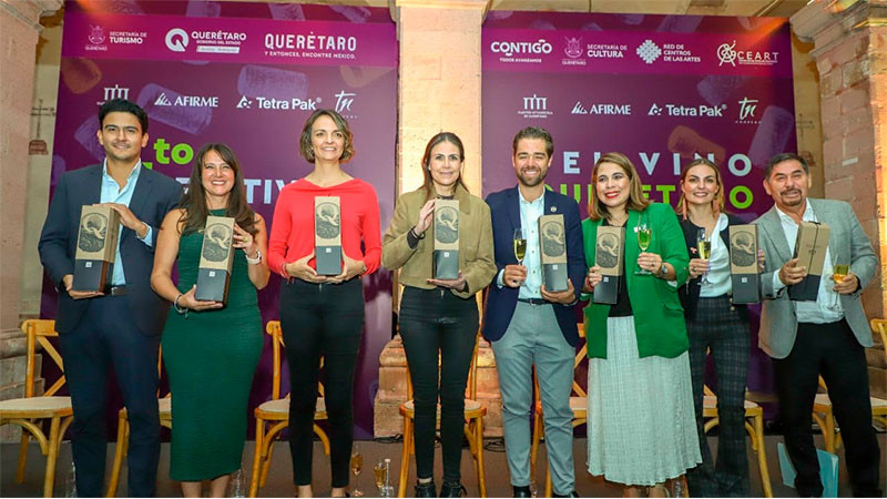 Presentan en Festival del Vino de Querétaro, la Quinta Edición del llamado "Vino Q" 