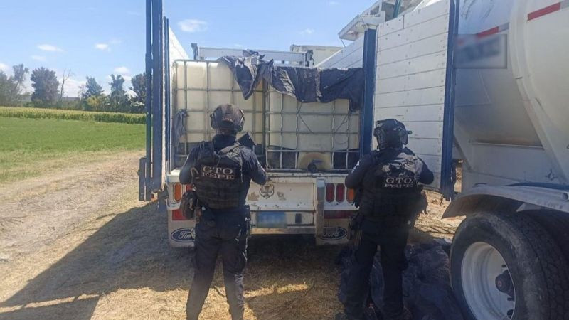 Detienen a presunto líder criminal vinculado a robo de hidrocarburos en Guanajuato