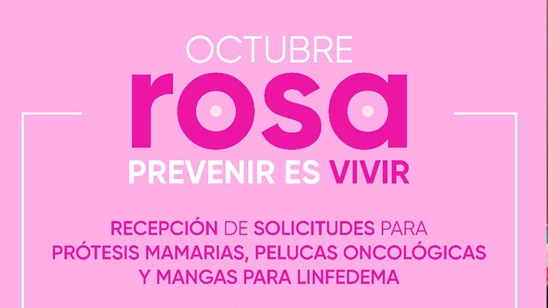 DIF Morelia ofrece apoyos gratuitos a mujeres que enfrentan cáncer de mama  