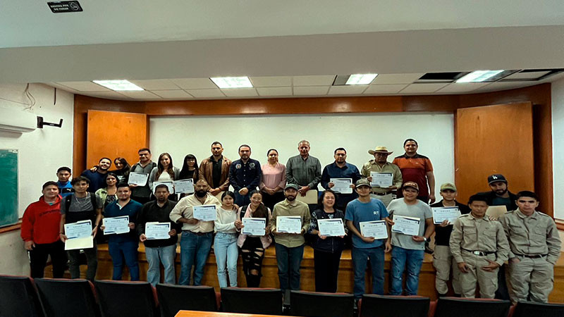 Reconocen a participantes del 2º Rally Forestal 2024, organizado por la Universidad Michoacana  