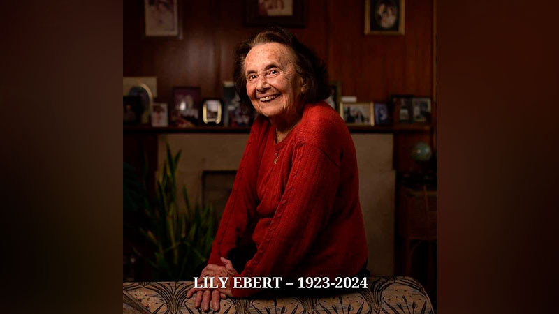 Muere Lily Ebert, sobreviviente del Holocausto 