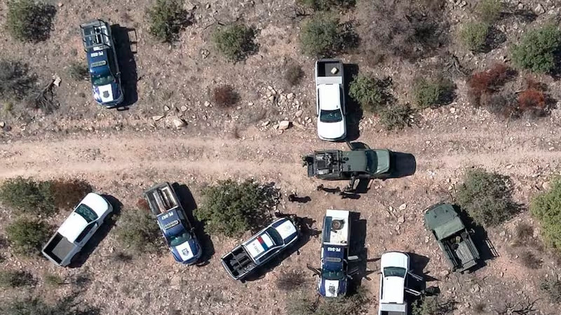 En Chihuahua, localizan campamento y fosas clandestinas con restos humanos 