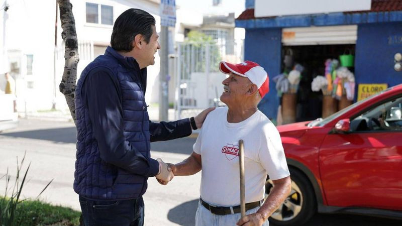 Supervisa Alfonso Martínez intervención integral en Avenida Fuentes de Morelia 