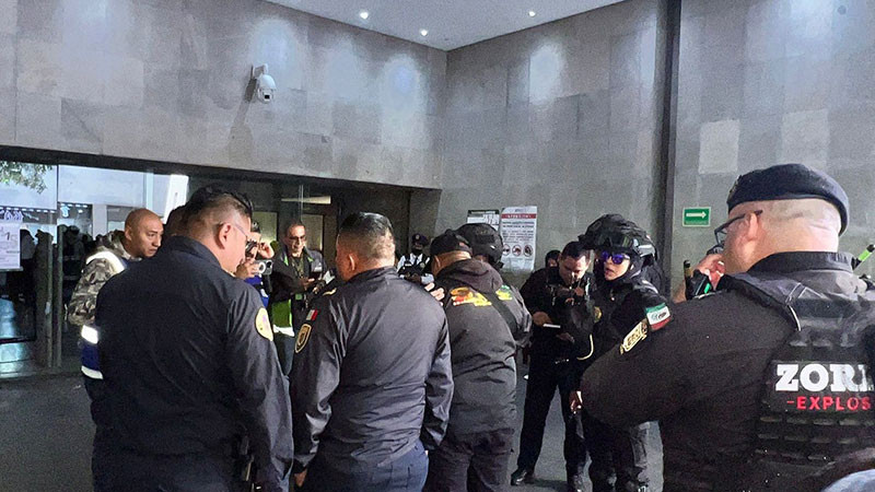 CDMX: Por amenaza de bomba desalojan juzgados familiares en la Cuauhtémoc