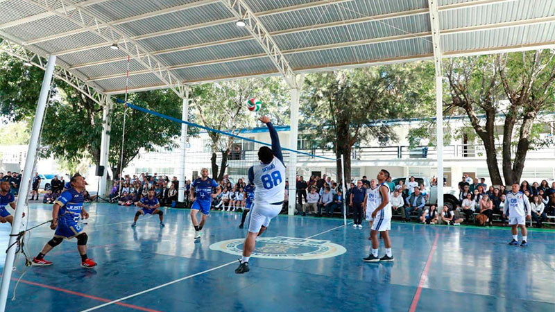 Inauguran torneo de Voleibol de la FGE Michoacán  