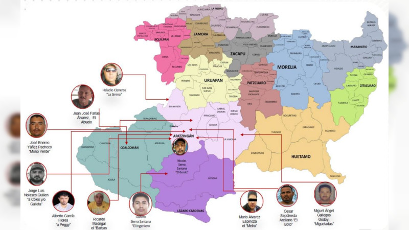 Identifica Gobierno federal a 11 líderes del crimen detrás de extorsión a limoneros de Michoacán 