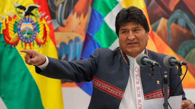 Emitirán orden de aprehensión contra Evo Morales 