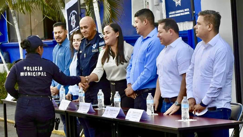 Policías de LC, Michoacán terminan Intensivo Policial 