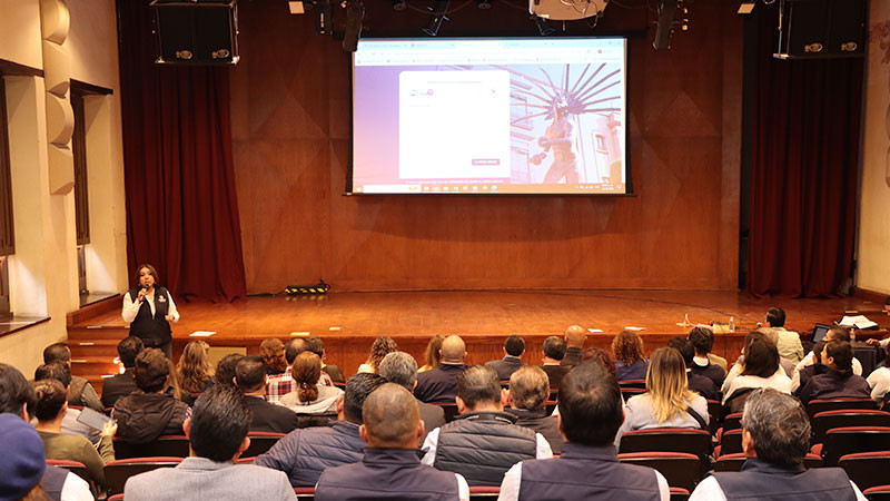 Presenta Oscar García el programa piloto DECLARAQ 