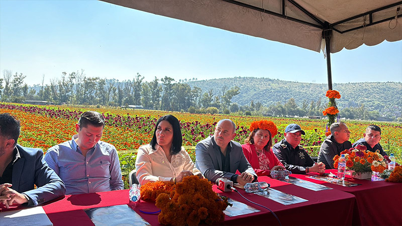 Anuncia Tarímbaro, Michoacán, la Fiesta de la Flor de Cempasúchil 