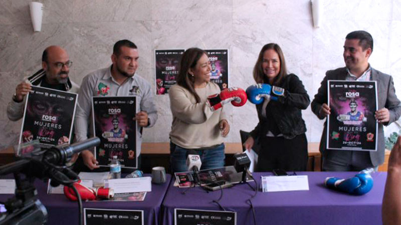 Ayuntamiento de Morelia invita a exhibición de box 'Mujeres en el Ring'  