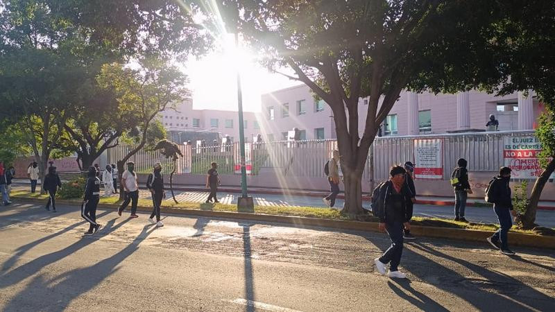 Daños por normalistas a Palacio de Justicia de Michoacán ascienden a 1 millón 200 mil pesos  