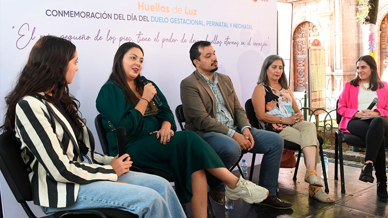 DIF Morelia finaliza 'Huellas de Luz', dando herramientas para el manejo del duelo gestacional y neonatal 