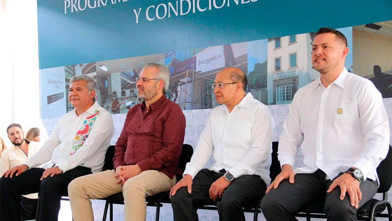 Pugnará el Congreso del Estado por la mejora integral del Poder Judicial en Michoacán 