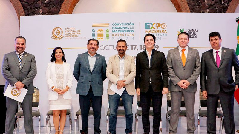 Inauguran la Convención Nacional y Expo Maderera Querétaro 2024 