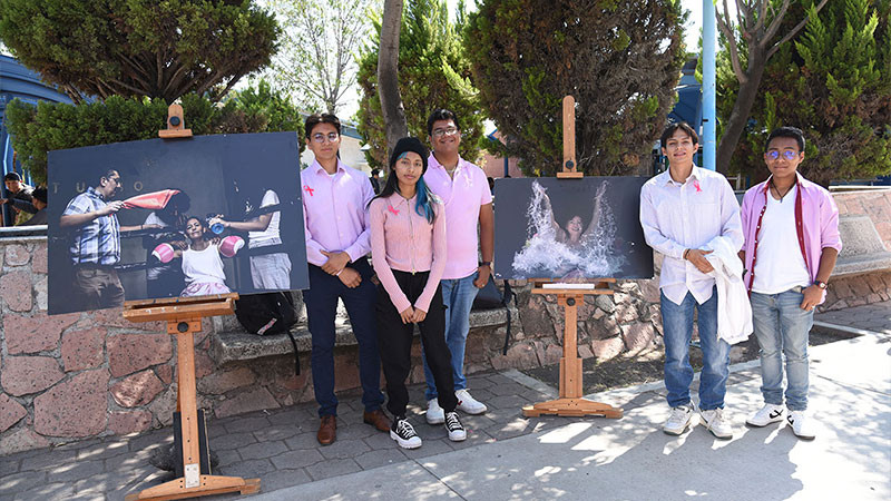 Mujeres Guerreras: una exposición que inspira y concientiza en la UTEQ 