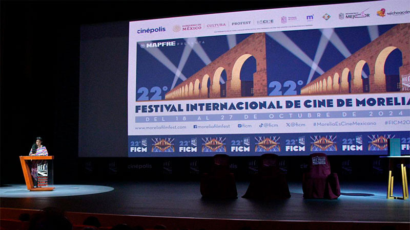 Inauguran el 22 FICM; Gobierno de Michoacán anuncia Comisión Fílmica 