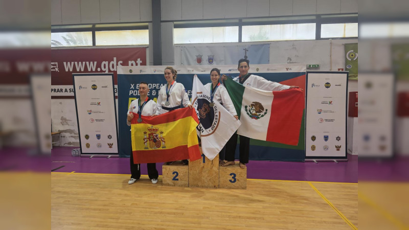 La FGE de Michoacán gana 19 medallas en los X Juegos Europeos de Policías y Bomberos, celebrados en Portugal