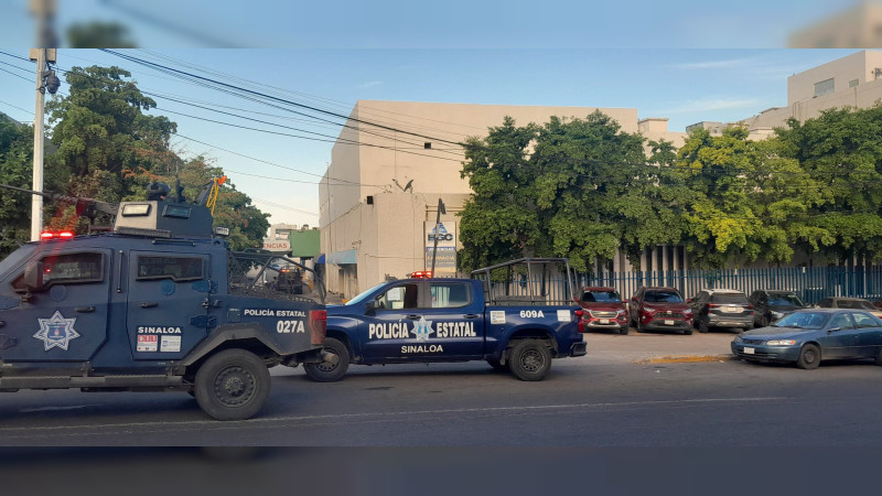 Alarma irrupción de pistoleros para rematar a herido en hospital de Culiacán, Sinaloa 