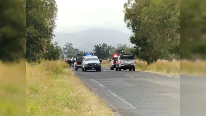 Detienen a tres delincuentes, tras enfrentamiento en Acámbaro, Guanajuato