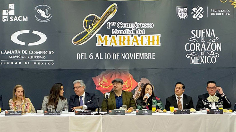 Será CDMX, la sede oficial del primer Congreso Mundial del Mariachi 